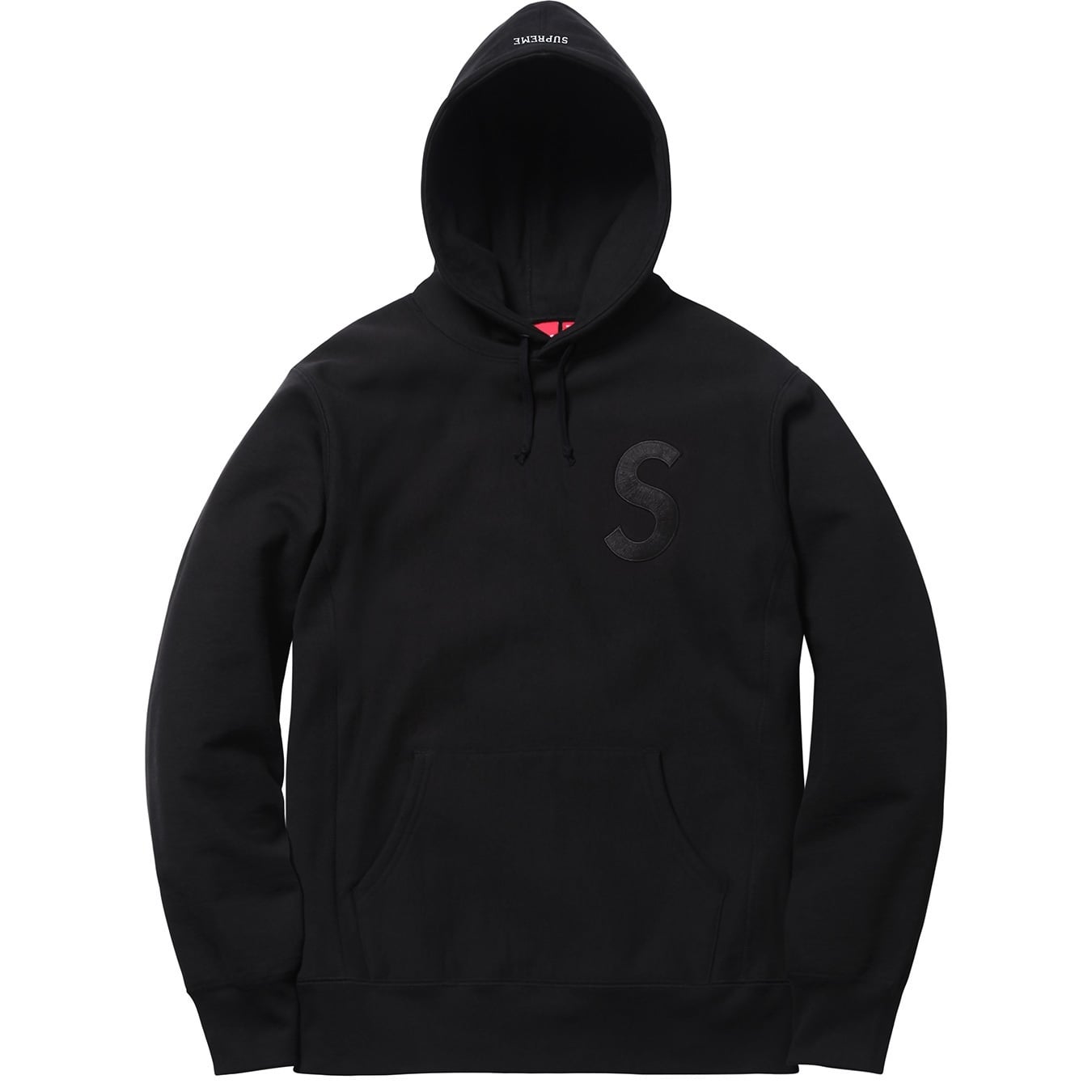 Tonal S Logo Hooded Sweatshirt view 9